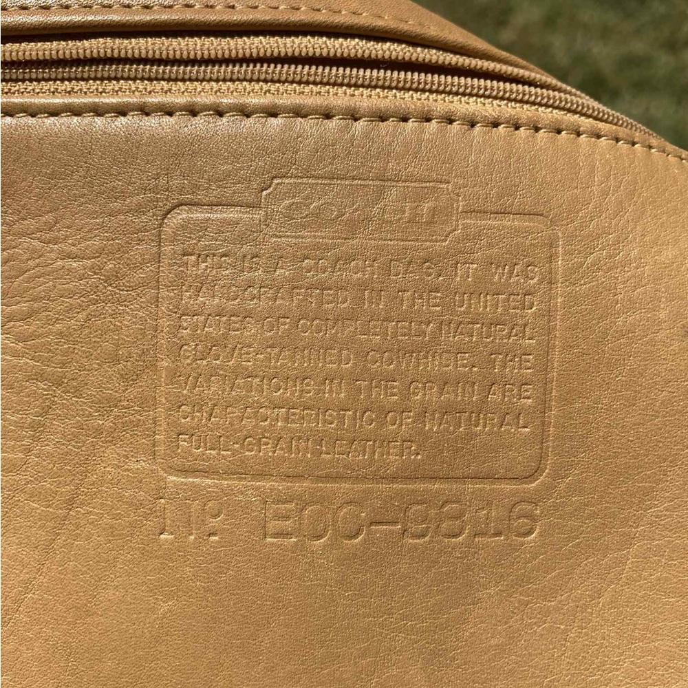 COACH vintage leather 9816 legacy bag - Picture 5 of 14